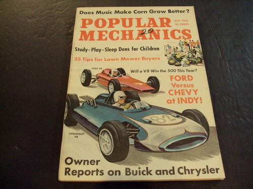 Popular mechanics may 1963 - ,