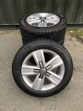 VW Transporter T5/T6 Genuine 17” Davenport Alloys Wheels.&  Tyres 5-8mm tread .