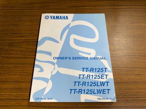 Oem yamaha r125t service - oem, tt-r125t