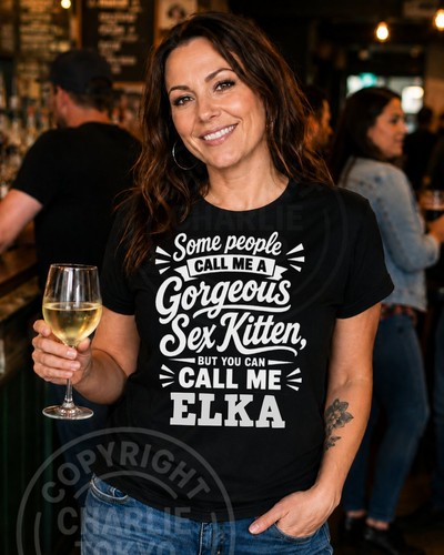 Elka women black - black, t-shirt