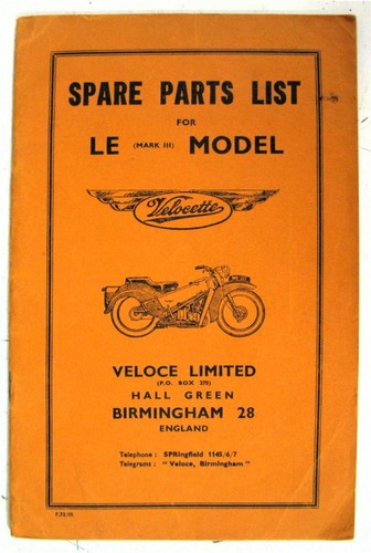 Velocette mark iii model - velocette,