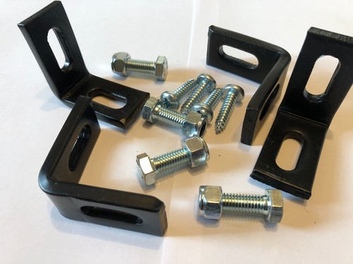 Angle brackets fixings x - x, 4