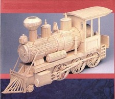 WESTERN LOCO matchstick model