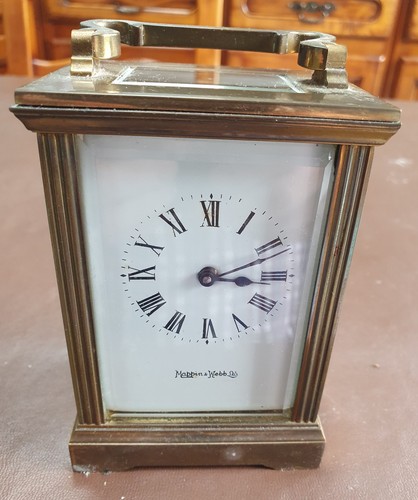 Small carriage clock mappin - small, clock,