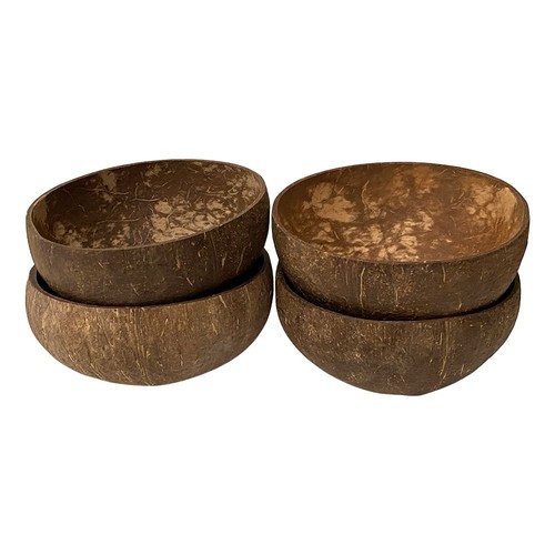 Coconut bowl natural textured - bowl,