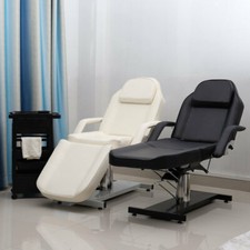 Hydraulic Beauty Salon Bed Massage Chair Couch for Clinic Tattoo Waxing Spa UK