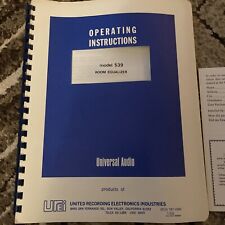 UREI Model 539 Original Room