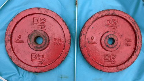 Cast iron weight - cast, two