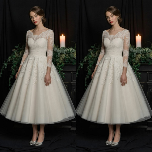 Long sleeves wedding - wedding, dresses