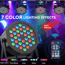 4PCS 36LED RGBW Par Can Stage