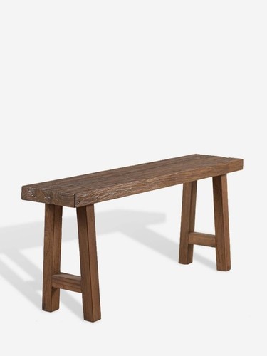 Reclaimed teak wood bench - reclaimed,