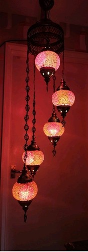 Turkish moroccan light - 5, red