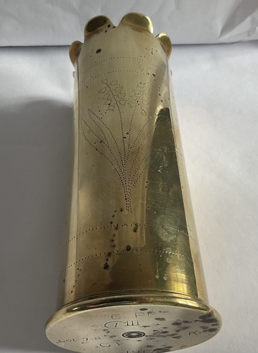 Trench art brass shell - shell, case