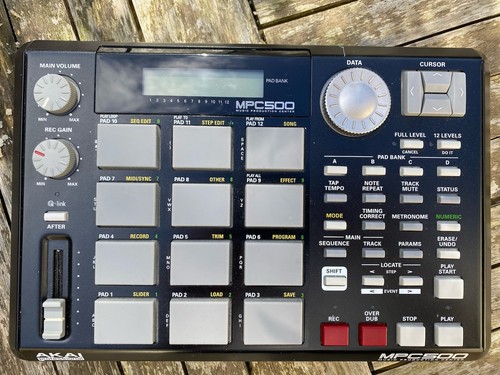 Akai mpc 500 drum - drum, machine