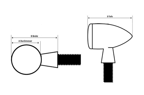 Highsider led taillight - led,