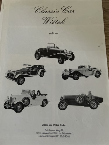 Classic car wittek replica - classic, kit