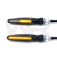 LED Sequential Indicators x2 for Suzuki SB200 T500 TS250 TU250