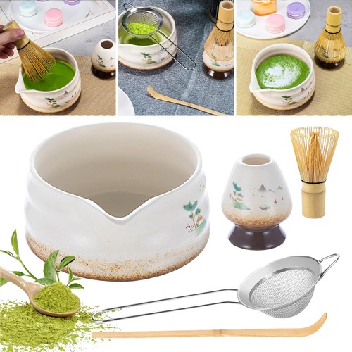 Bamboo matcha whisk set - whisk,