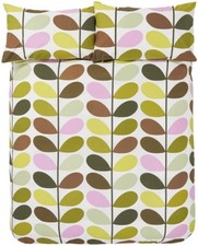 Orla Kiely Multi Stem Spring 200TC Bed Set Single Size Duvet Cover + Pillowcase