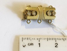 Pretty Real Gold 14k Three Row