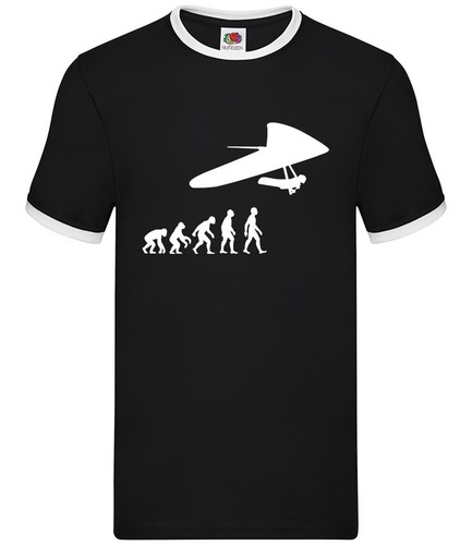 Evolution man hang glider - man,