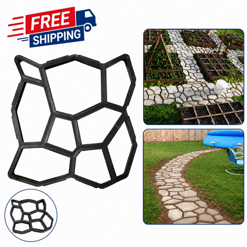 Garden paving mould 35x35cm - garden,