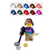 Genuine LEGO® Metal Detector Gift Detectorist Female Minifigure Mothers Day