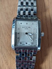 Raymond weil Don Giovanni  Collection Diamond Men's watch Model 9975 vintage 