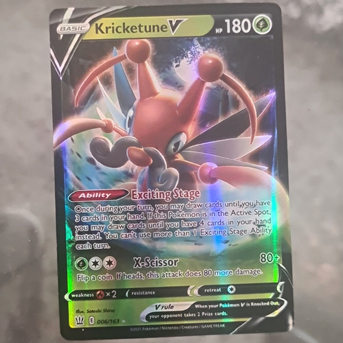 Pokémon tcg kricketune - tcg,