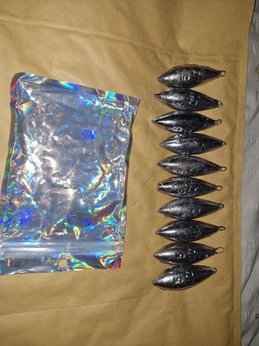 Joblot 5oz x10 fishing lead - 5oz,