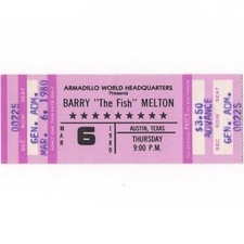 BARRY THE FISH MELTON Concert