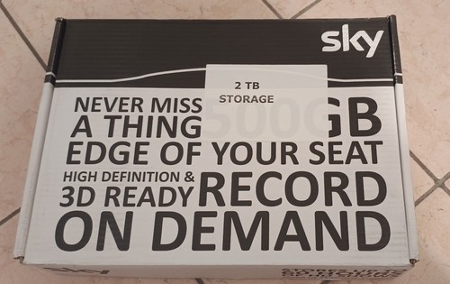 New sky satellite - sky+hd,