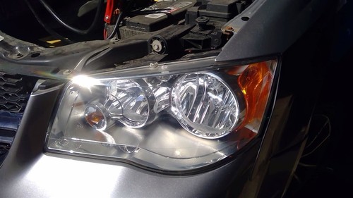 Driver headlight quad halogen - headlight,