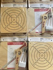 Wooden Crossbow and Arrow Set