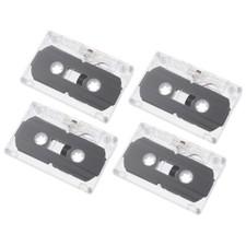 4 Pcs Audio Tape Empty