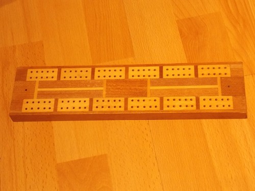Vintage wooden inlaid - f&c,