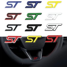 3D Metal Car Logo ST Steering