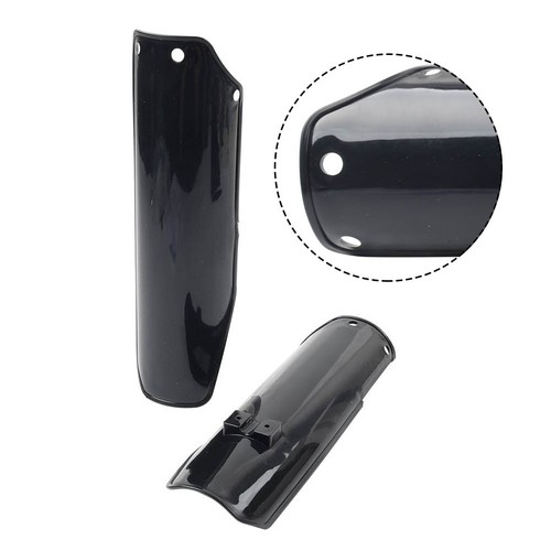 Black front fork - front, guard