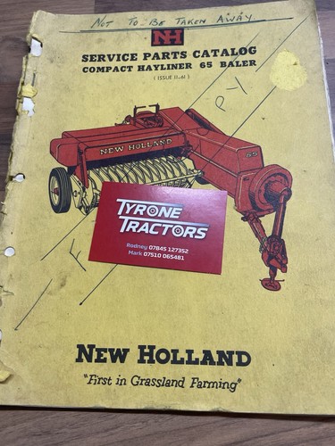 New holland service - new,