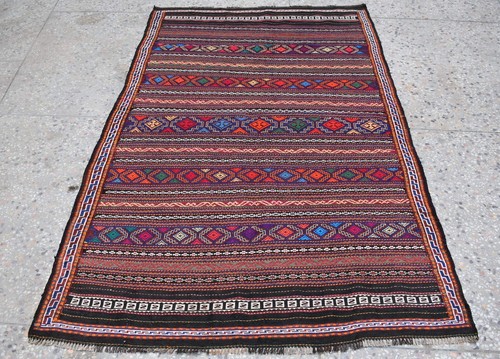 Handmade vintage afghan - 4, 7