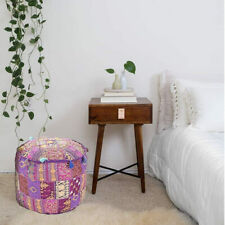 Indian Ottoman Round Stool