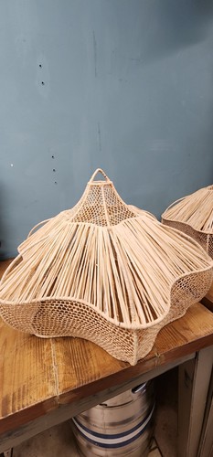 Moroccan boho rattan palm leaf - moroccan,