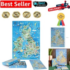 Charming 1000-Piece Jigsaw Puzzle: A Beautiful Journey Through Britain & Ireland