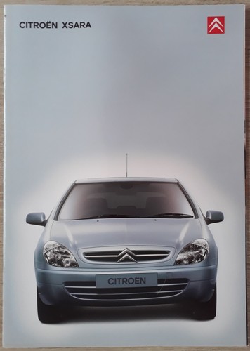 Citroen xsara range brochure - citroen,