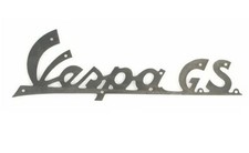 Vespa GS Badge legshield -OEM