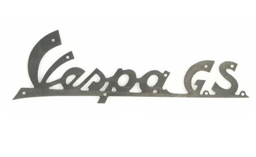 Vespa badge legshield oem - gs,