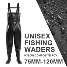 Fishing Waders Hunting Waterproof Chest Waders with Boots and Belt Dry Suit