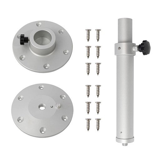 Adjustable table pedestal - table,