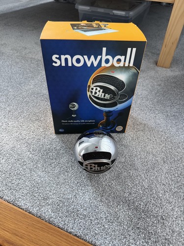 Blue snowball usb microphone - microphone,