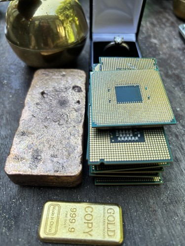 Cpu chips for gold recovery - cpu,
